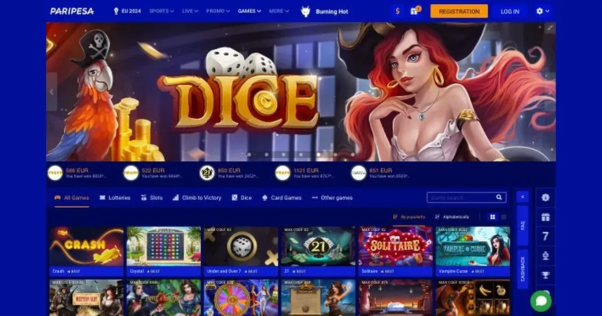 paripesa casino